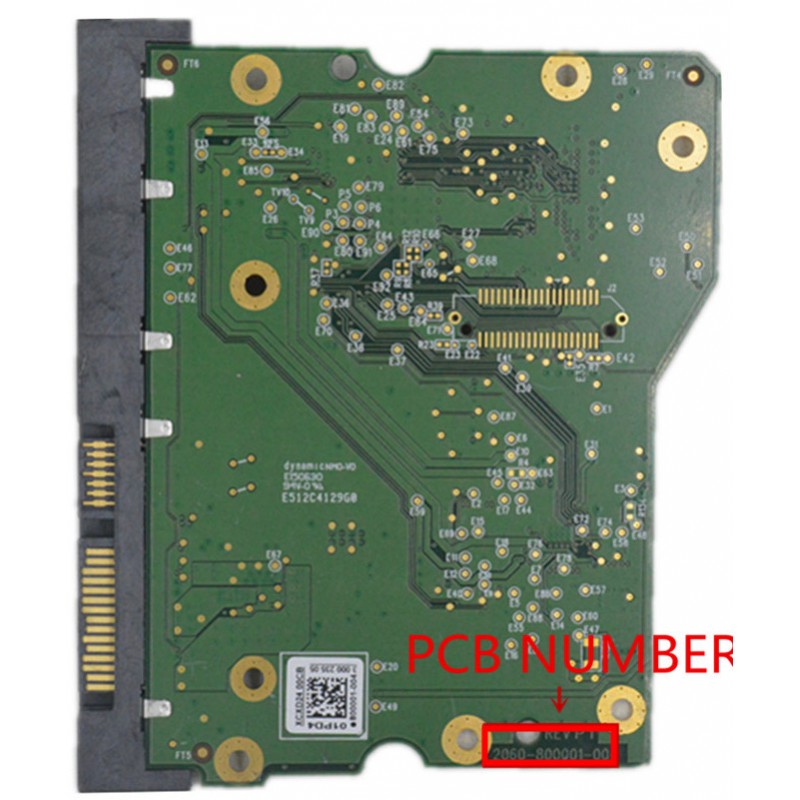 Carte PCB Contrôleur Pour Disque Dur Western Digital WD5000BMVW-11AJGS1 - Réf 2060-771961-001