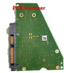PCB Seagate 100848290 Rev A - verso PCB number