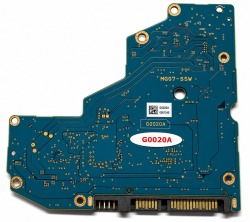 Détail référence PCB Toshiba G0020A GA0020A