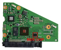 Carte PCB Seagate 100827800 REV A recto avec puce BIOS