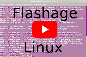 Flashage de puces bios sous Linux
